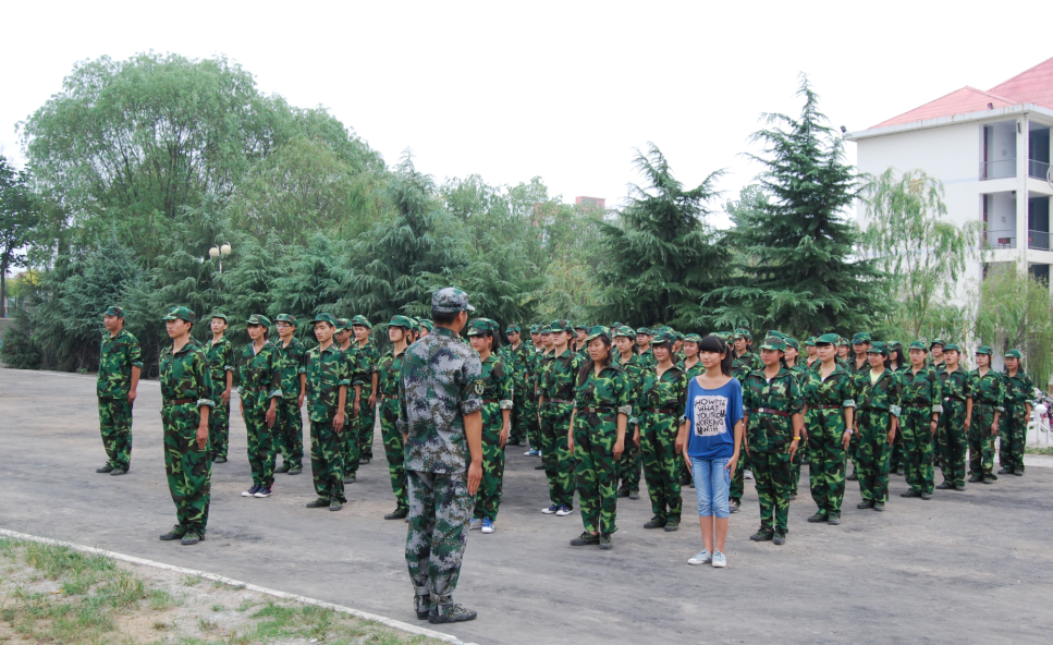 2014年10届高一新生军训