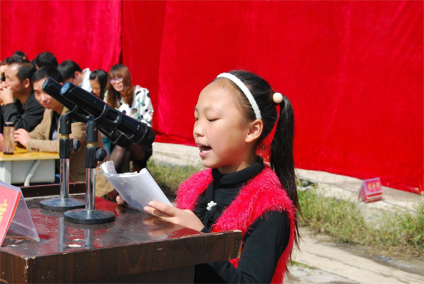 现代中学2014秋期开学典礼