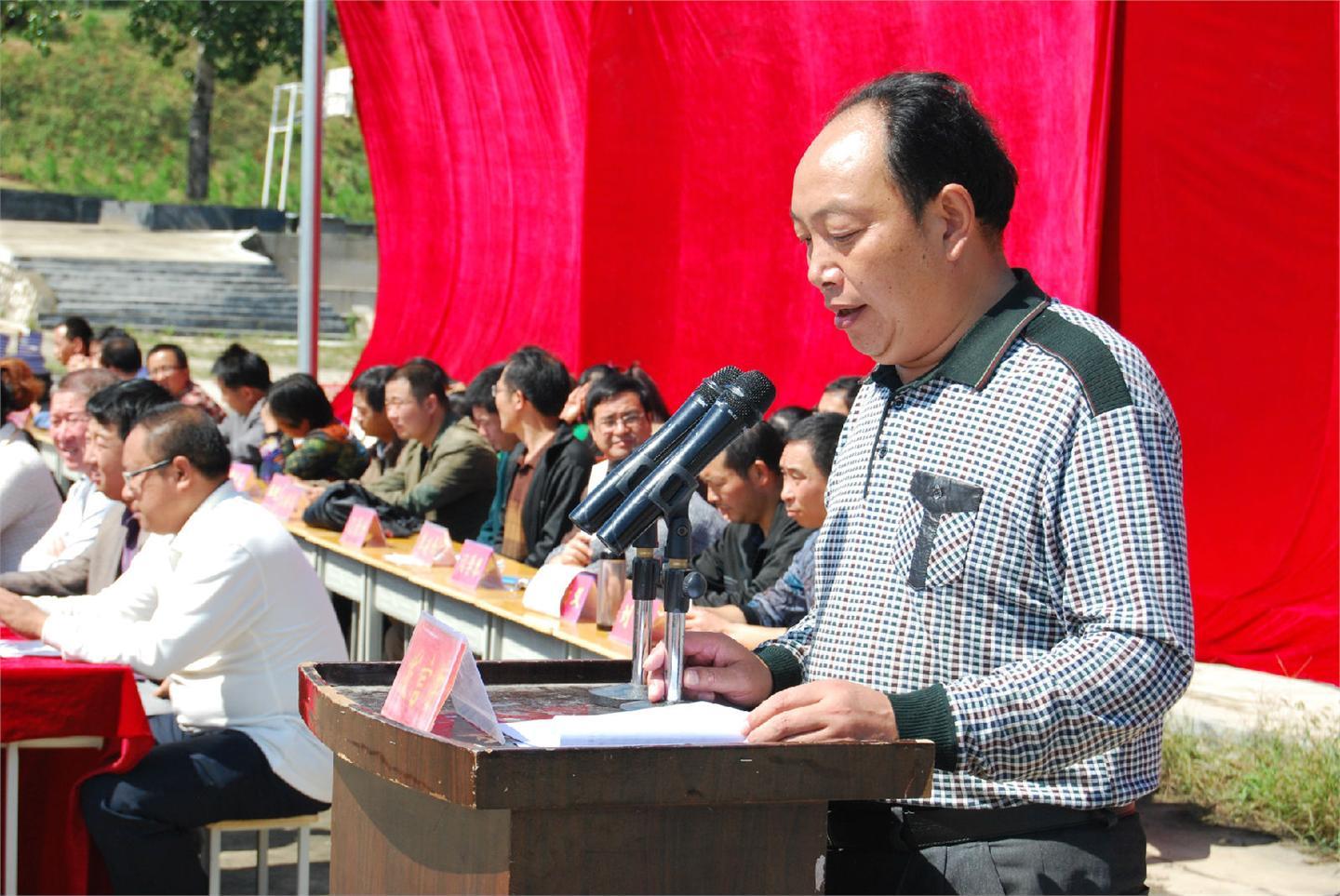 现代中学2014秋期开学典礼