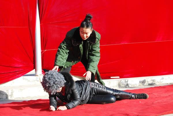 师生共同庆祝2015年元旦